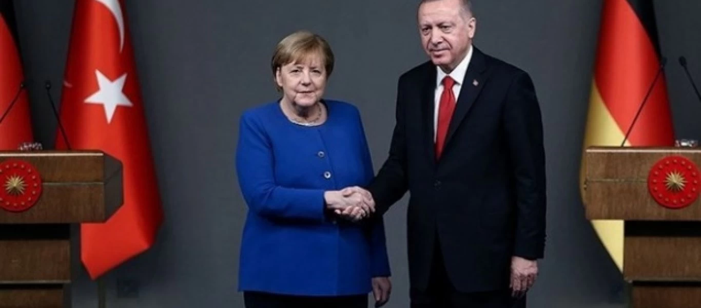 Ο Ερντογάν παραπονέθηκε στην Μέρκελ για την στάση της Ελλάδας και της Κύπρου…